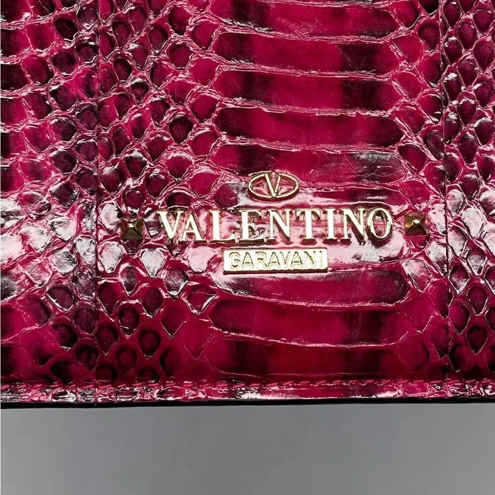 Valentino Garavani Snake Embossed Leather iPad Mini Case